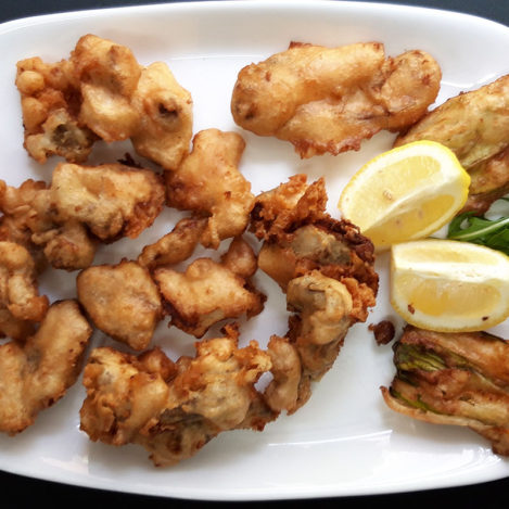 funghi porcini in pastella e fritti