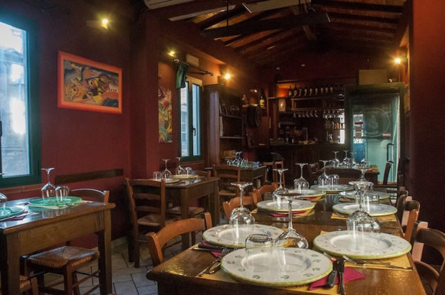 osteria novecento bagnoli interno sala