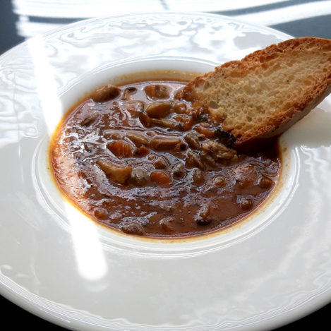 Zuppa di funghi porcini